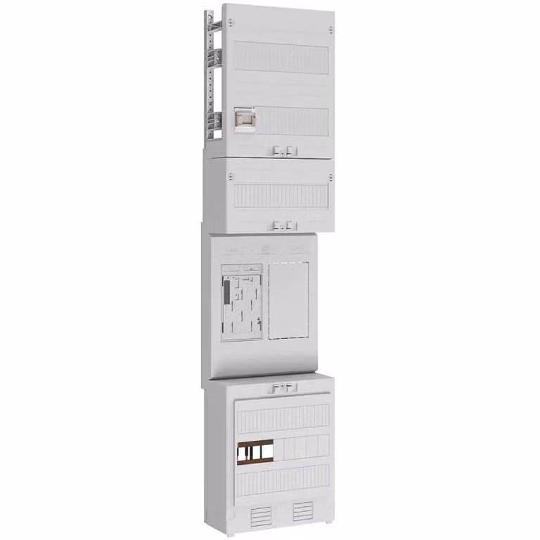 Spazio di misura eHZ 1Z/R - Pannello contatori 1 fila contatore kWh 0 EZ17411