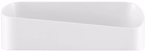 Portasapone in plastica per cucina e bagno, impermeabile, 26,5 x 9 cm