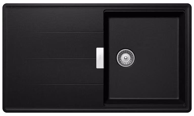 Schock Cristadur Tia D-100 Un lavello Magma con funzionamento eccentrico