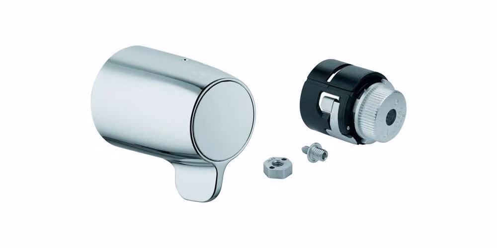 Maniglia di selezione della temperatura f GRT Special WT-WandBatt cromo per miscelatore lavabo a parete