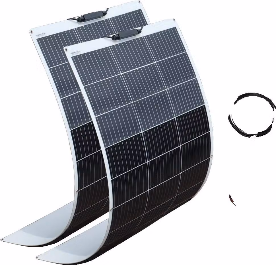 Pannello solare, design flessibile, compatibilità a doppia tensione, 300w 2pcs 150w Kit-b, 300w 2pcs 150w Kit-b
