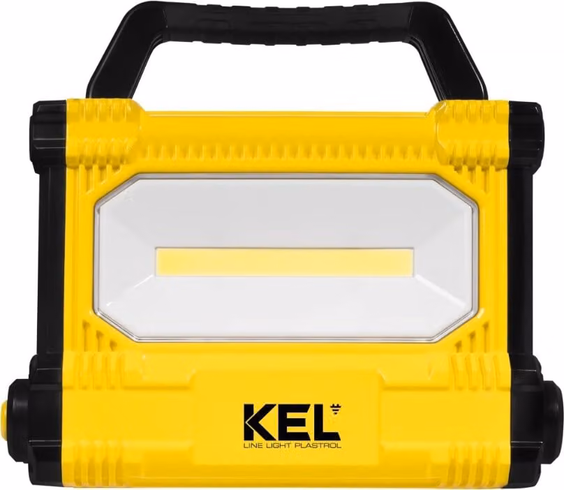 Lampada da lavoro a LED COB con maniglia e supporto, 30W, 3000 lumen, 6500K, grado di protezione IP54, modello W-98528