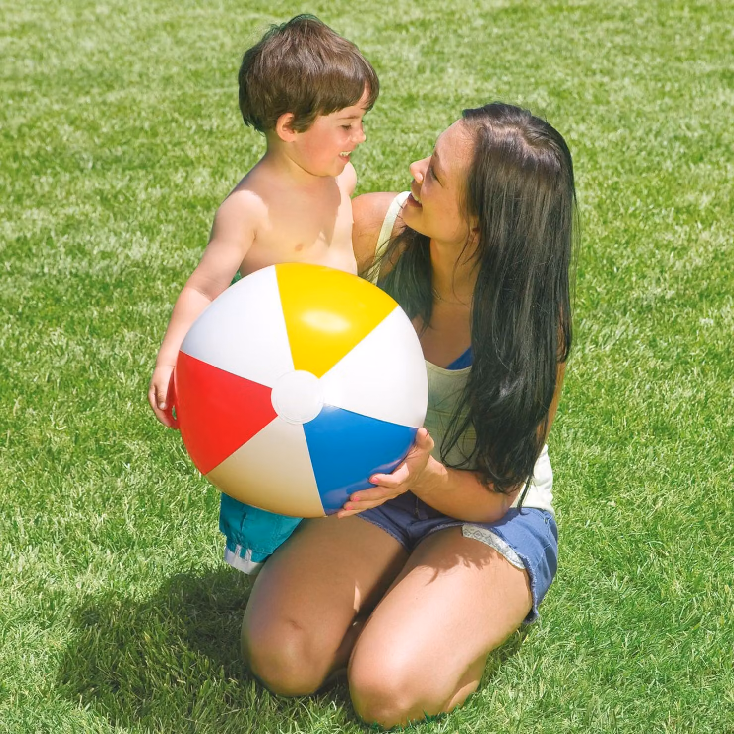 Pallone Glossy Intex Multicolore Diametro: 51 cm – 2