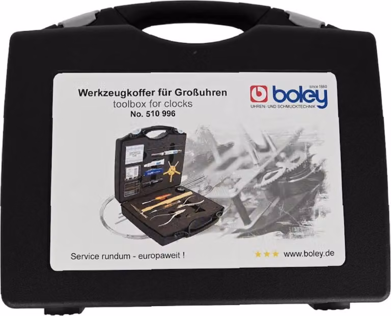 Boley Custodia Strumenti per Orologi - Set 15 Pezzi