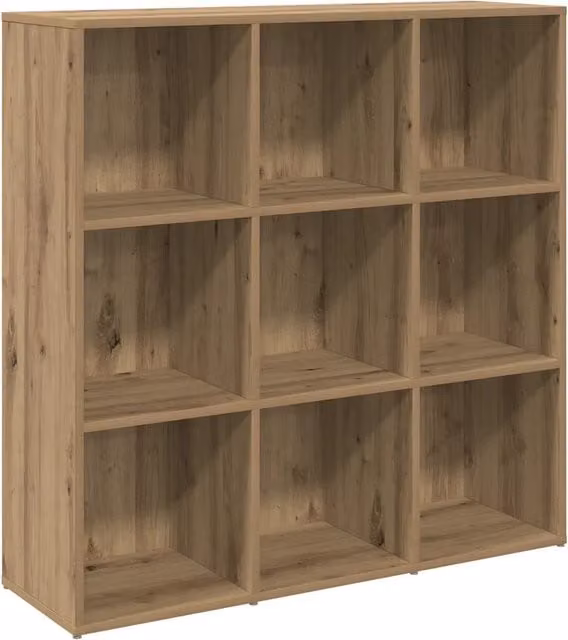 Libreria classica a parete in legno di rovere composito marrone L: 98 cm, P: 29 cm, H: 97,5 cm