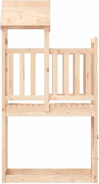 Torre da Gioco Marrone 53 x 110,5 x 214 cm Pino massello CFW5191770