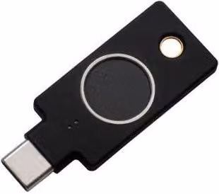 Yubico chiave di sicurezza 100949 / yubikey c bio fido nero