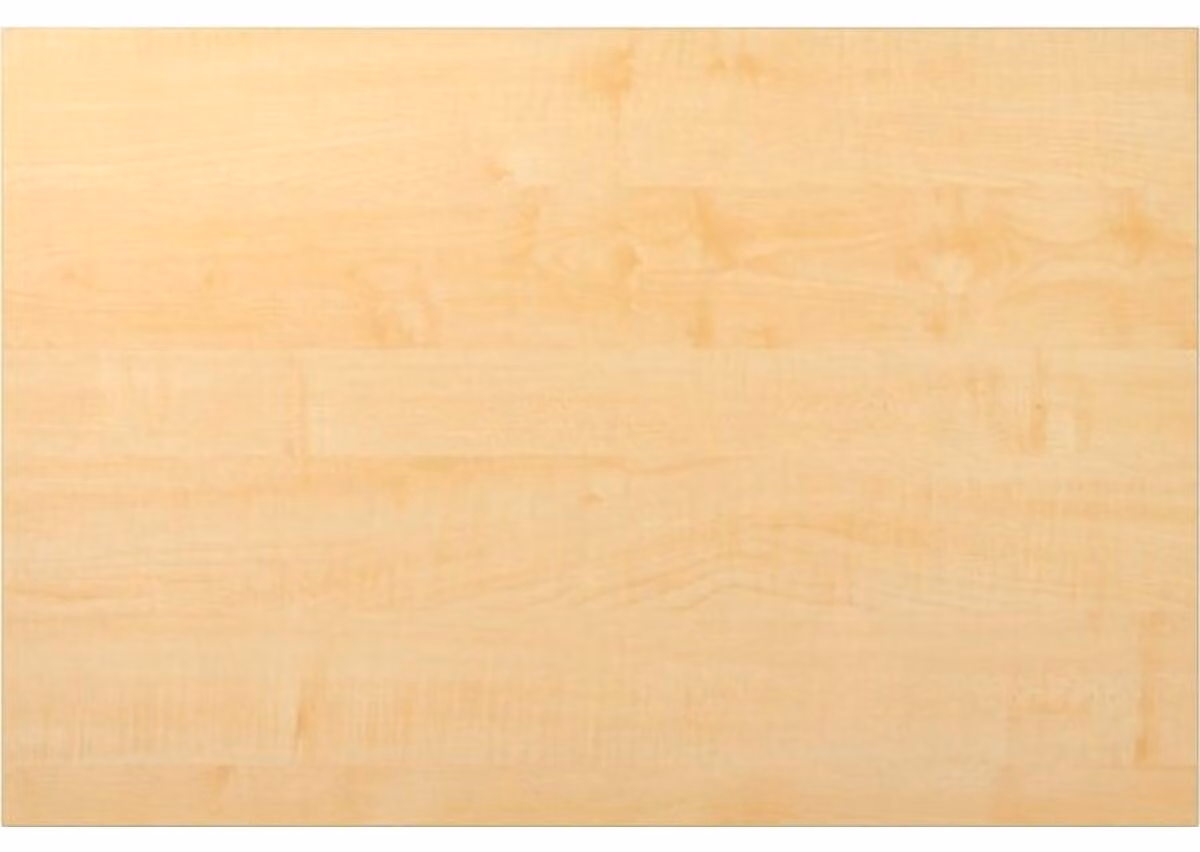 Tavolino da salotto - Piano (senza gambe) Kontor 120 x 80 cm in acero