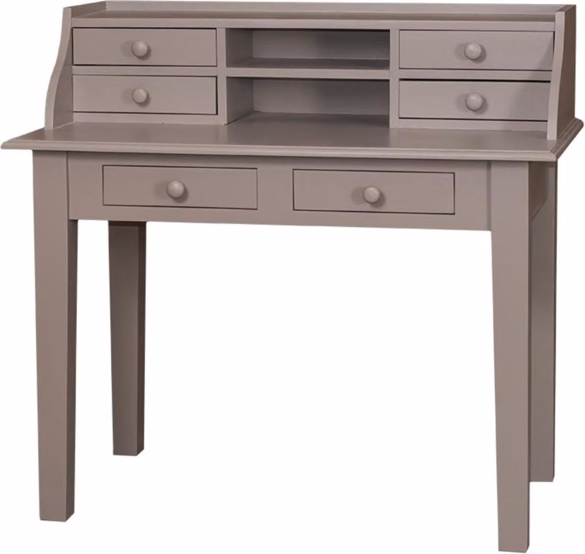 Scrivania Casa Padrino con 6 cassetti 109 x 60 x H. 102 cm - Mobili in stile country