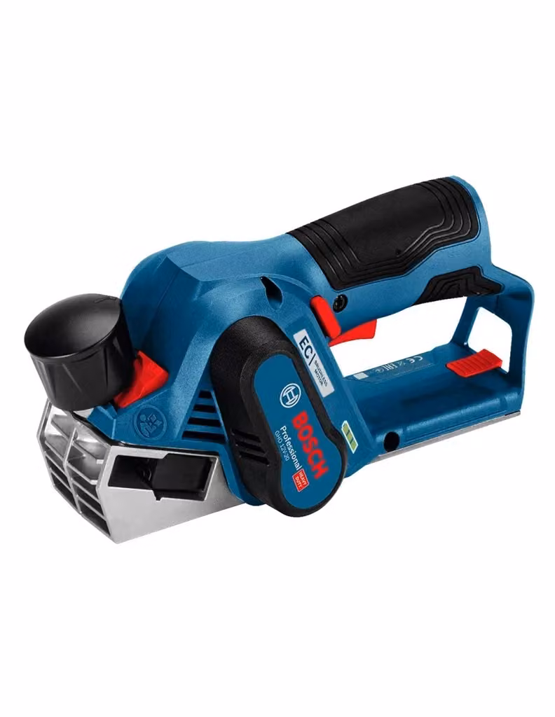 Pialletto Bosch GHO 12V-20 Blu con batteria da 3,0 Ah, caricabatterie GAL12V-40 e L-Boxx 136 – 2