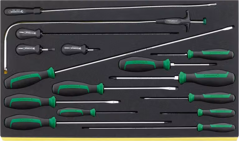 Assortimento di utensili Stahlwille Nel sistema di controllo utensili ad inserti TCS 4621/4731/16