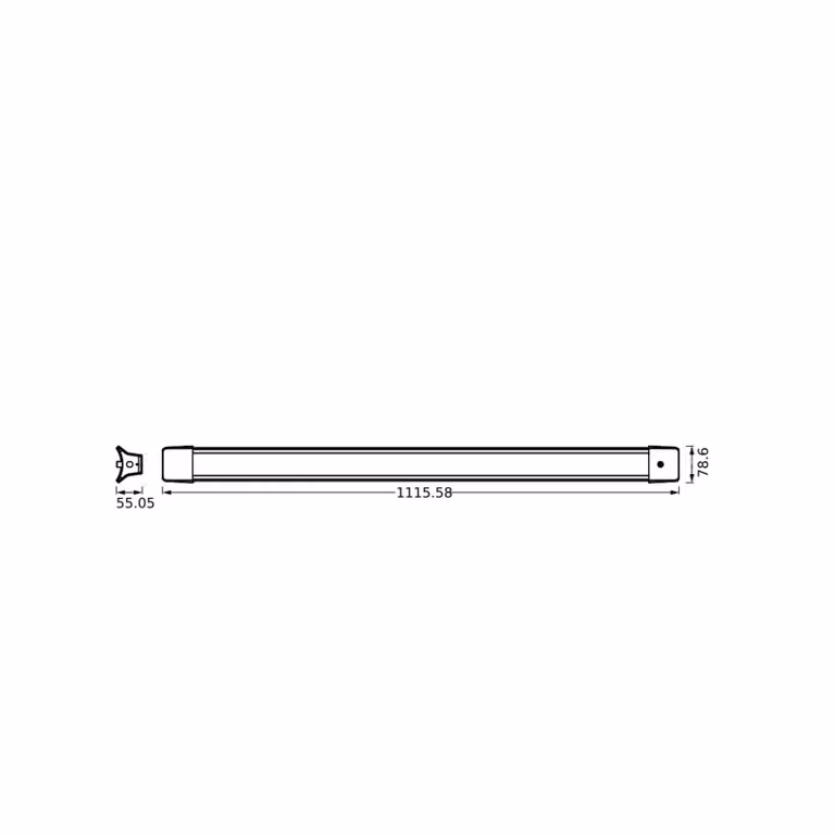 OSRAM Lampada LED a sospensione da ufficio OFFICE LINE, lunghezza 112 cm, LINE, Bianco / Opale, Studio / Ufficio, Plastica