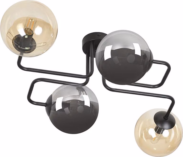 LAMPADA DA SOFFITTO Emibig 4xE14 40W BRENDI 4 BL/MIX 2 843/4M2