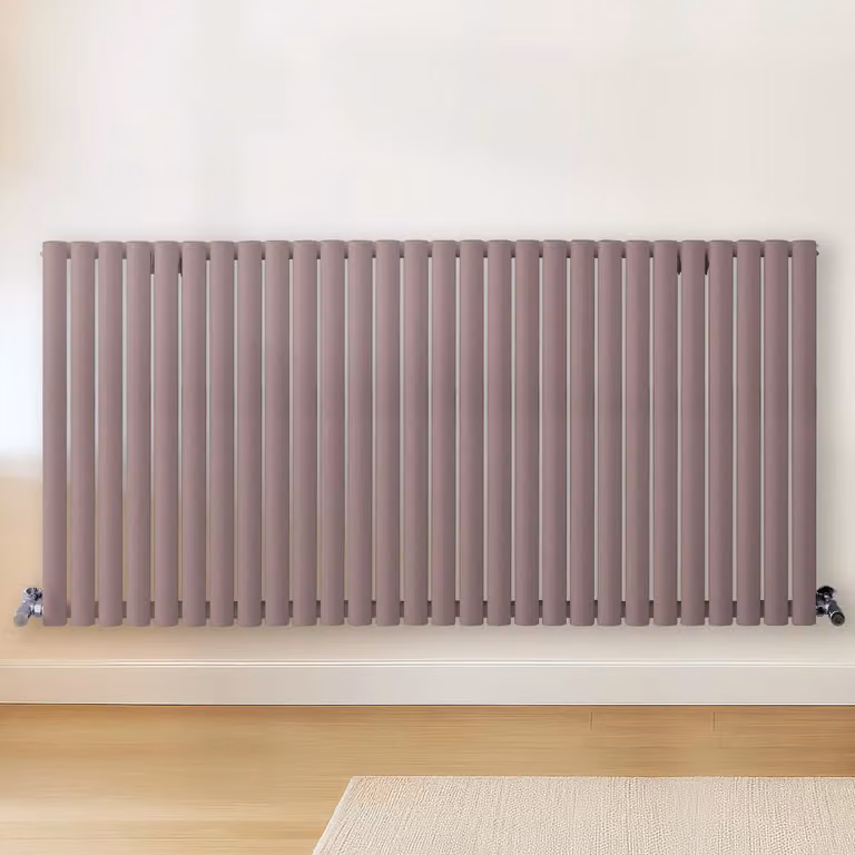 Radiatore di Design Orizzontale Viola (Dahlia Viola) - 800mm x 1652mm - Pannello Doppio  - Revive