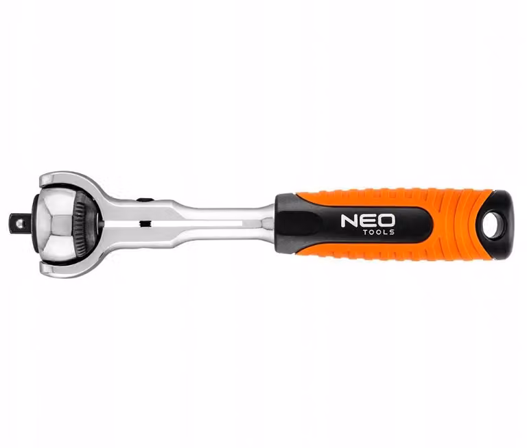 NEO TOOLS Cricchetto 1/4", 360°, 72T