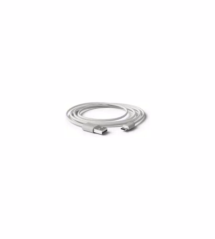 Groovy Cavo 1m Connettori Micro USB e USB-A - Bianco