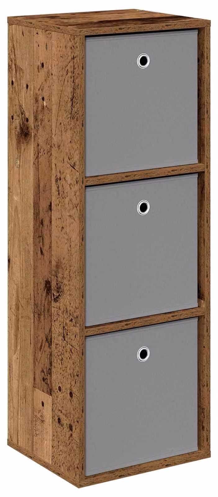 Credenza con cassetto Legno vecchio 35 x 32 x 99,5 cm
