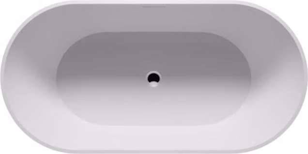 RIHO Bilbao baignoire en pose libre, SOLIDSurface, blanc satiné, B118001105, B118001105