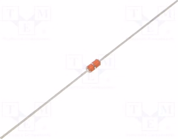 2 termistori NTC da 10kΩ, montaggio a foro passante (THT), modello 3435K, range di temperatura -40÷250°C, tolleranza 1%, codice TTDO-10KC8-3, per misurazioni di temperatura