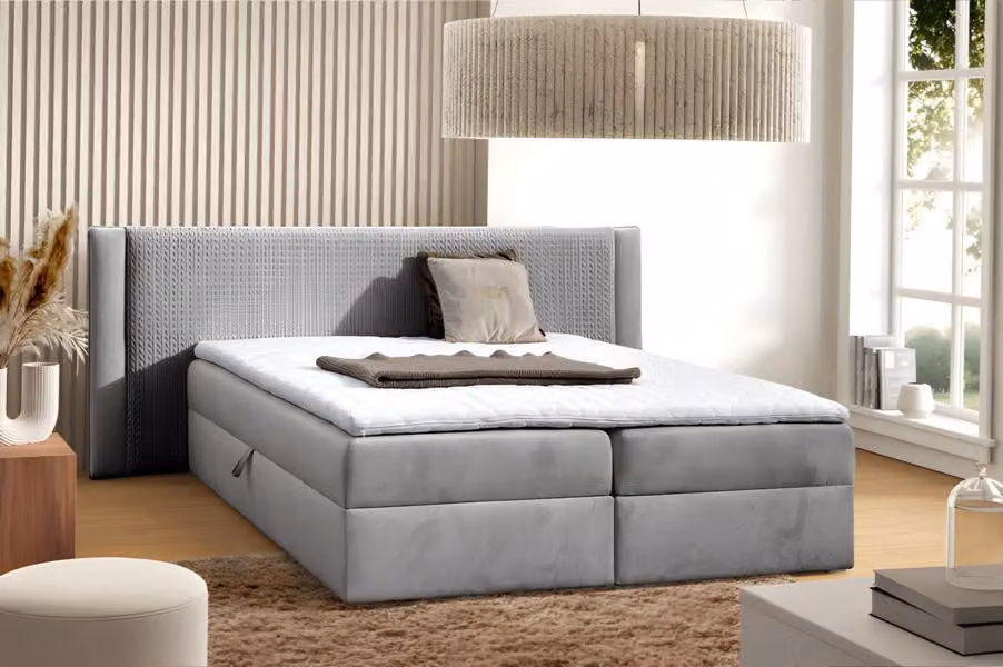 Polsterbett Bett Komfortbett Schlafbett Schlafzimmerbetten Designbett Doppelbett