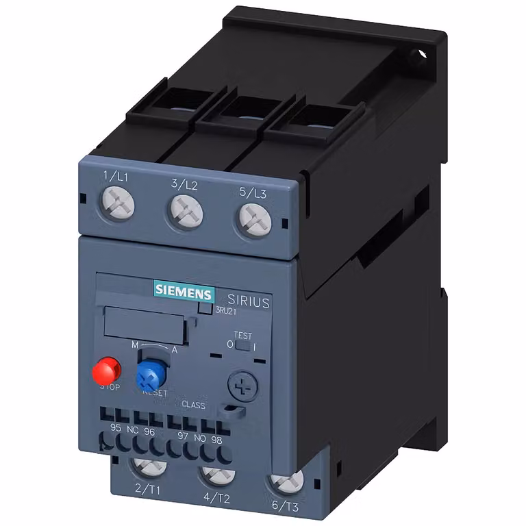 Relè di sovraccarico Siemens 62-73 A per la protezione dei motori, Classe 10 3RU21364KD1