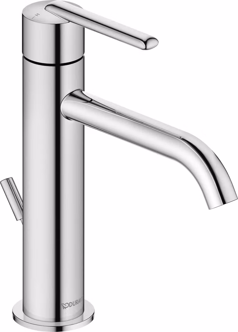 Duravit Balcoon Mitigeur monocommandé pour lavabo M FreshStart et Minusflow, avec vidage à tirette, BA1023001010, BA1023001010