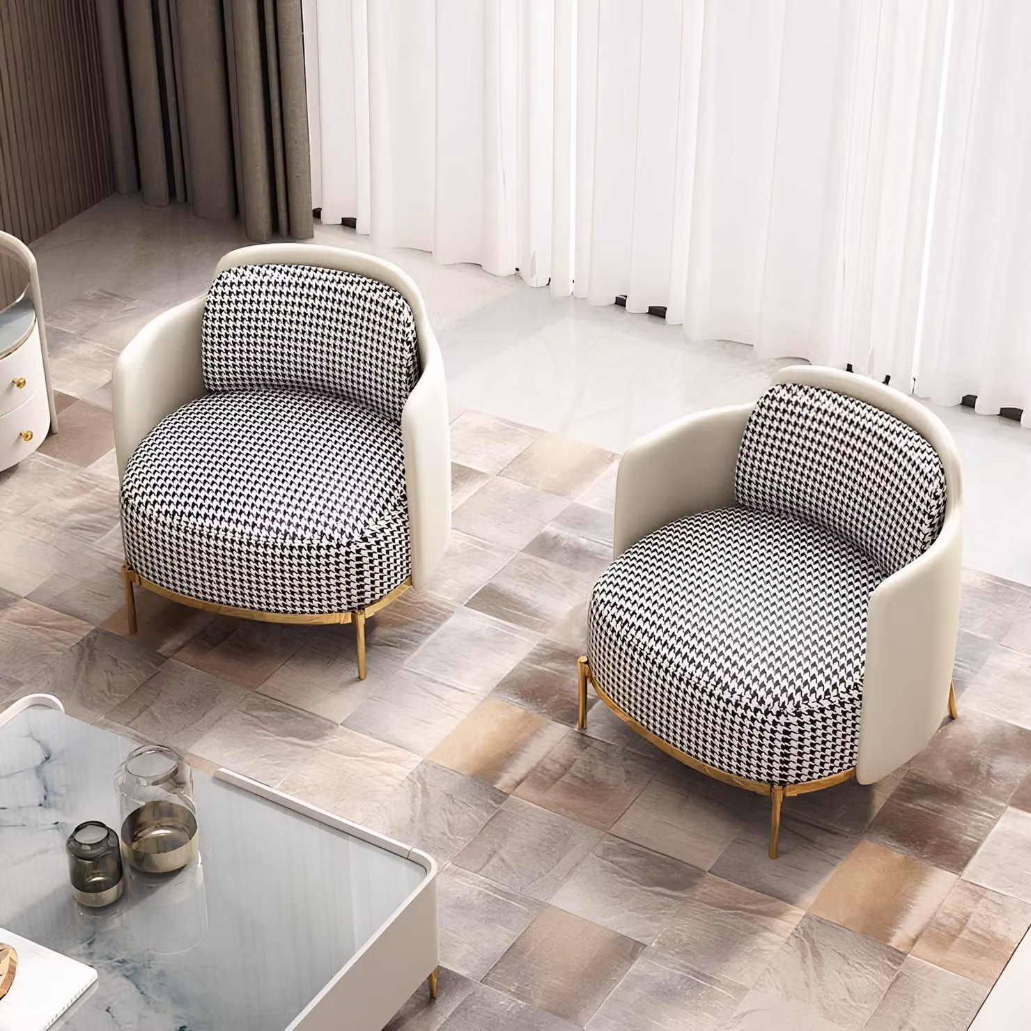 Club Moderner Polster Fernseh Lounge Sessel Sofa Couch 1 Sitzer Designer Couchen