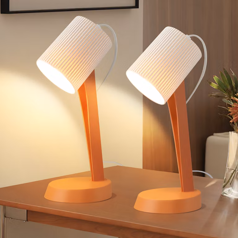 ZMH lampada da tavolo arancione E14 comodino set di 2 lampada da tavolo per soggiorno con cavo lampade da tavolo stile country moderno per tavolo da pranzo camera da letto