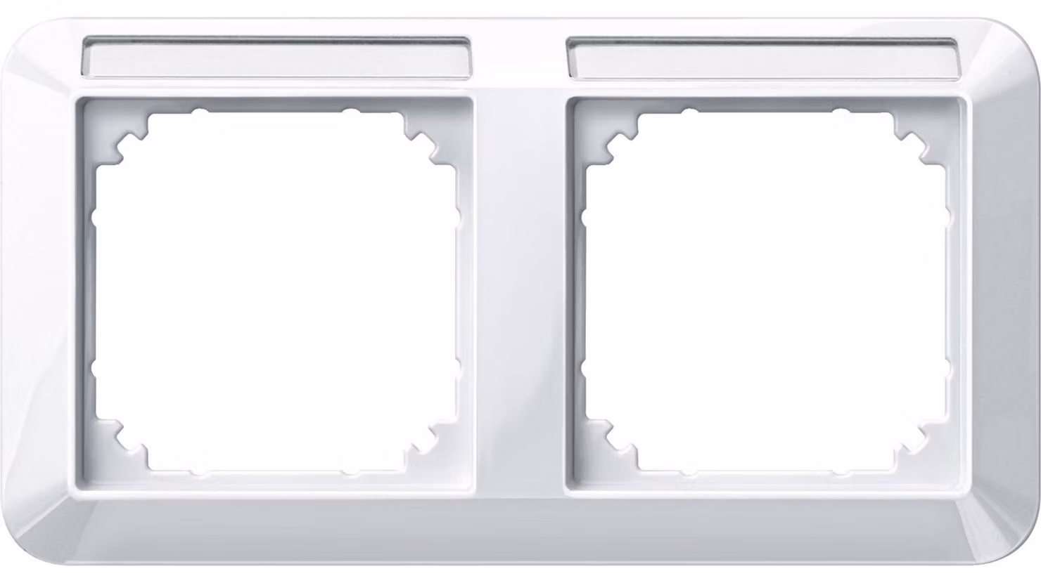 Telaio Merten 2f.pws/gl supporto etichettatura 387219