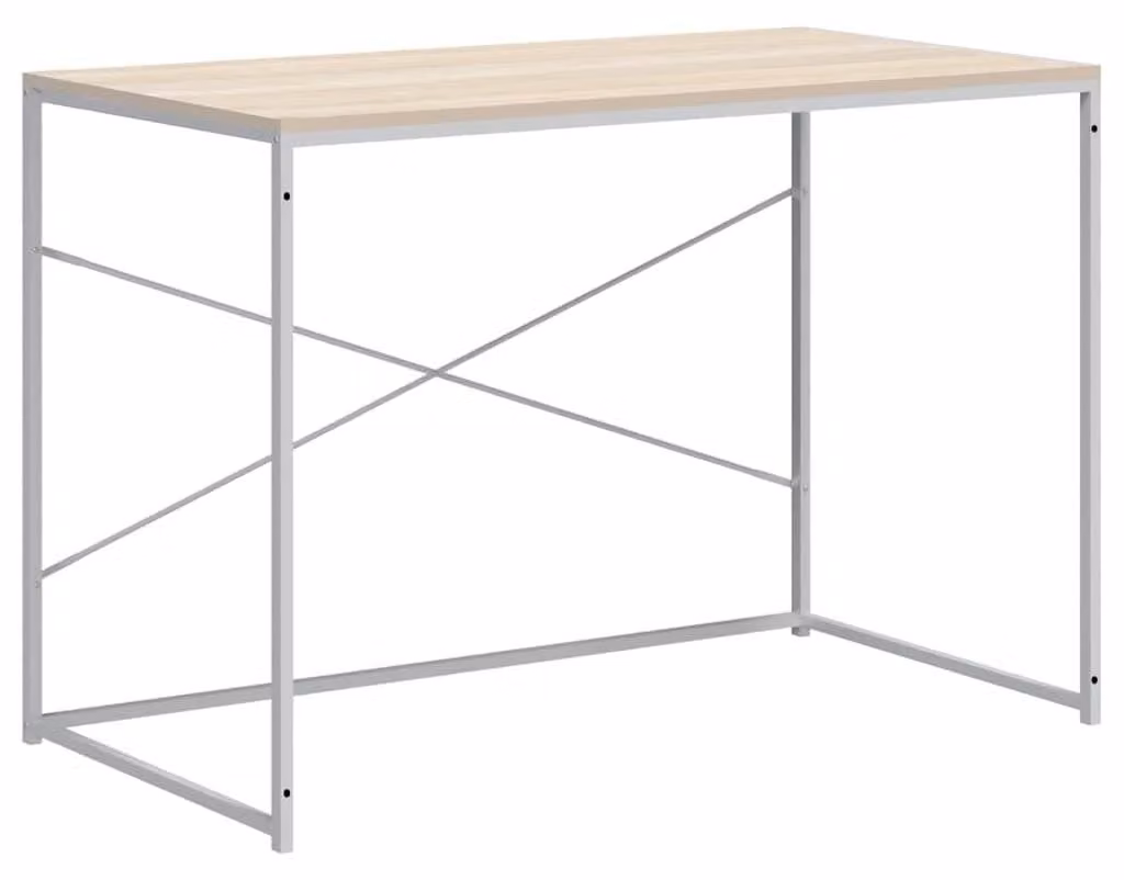 Scrivania Eiken, dimensioni 110 x 60 x 70 cm, bianca