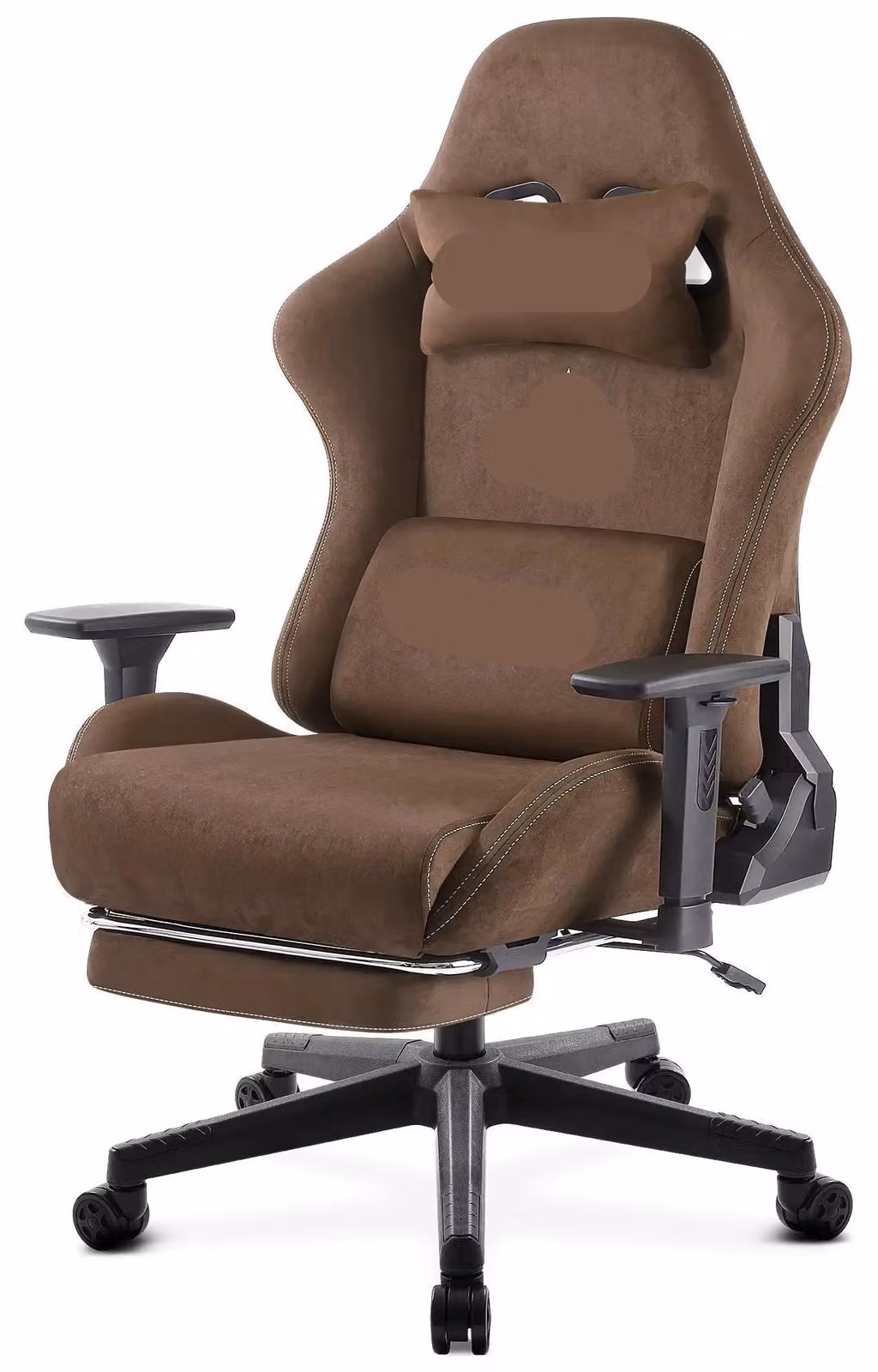Gamestoel - Sedia da ufficio ergonomica - Sedia confortevole - Sedia da ufficio con poggiapiedi