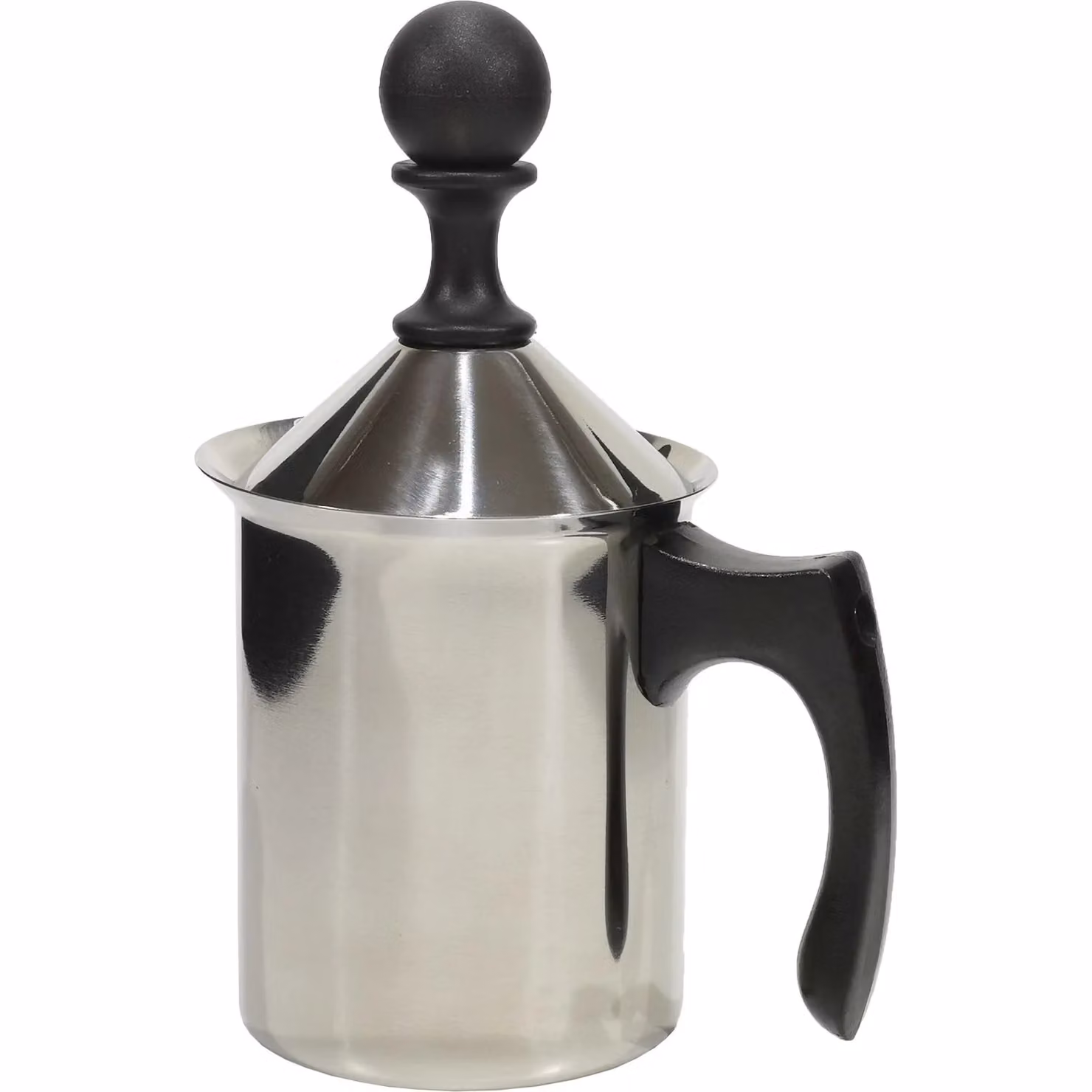 Montalatte GUSTO CASA in acciaio inox color argento, 400 ml