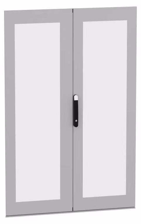 Schneider Electric Porte vetrate, PanelSeT SFN, Spacial SM, per armadi elettrici A 1800 mm L 1200 mm, set da 2 pezzi NSYSFND18122DT
