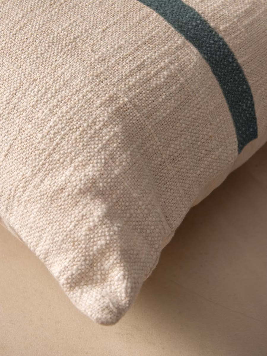Cuscino rettangolare Eda Kenay Home colore dark mint in cotone lavabile in lavatrice – 2