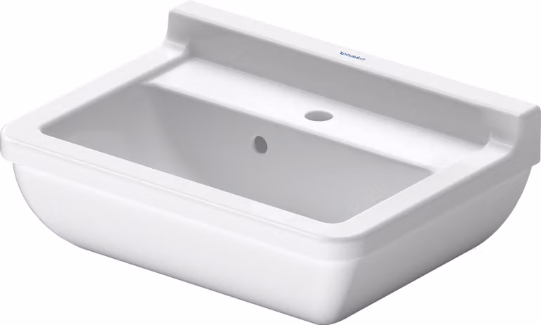 Duravit lavabo Starck 3 50cm, 1 trou pour robinet, 0300500000, 0300500000