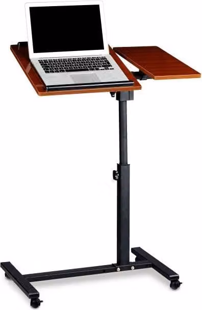 Tavolo per laptop con tavolo per mouse regolabile