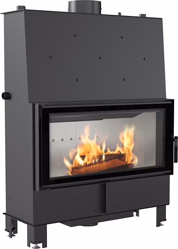 Inserto camino ad acqua KRATKI LUCY 20 kW Ø 200 Doppio vetro
