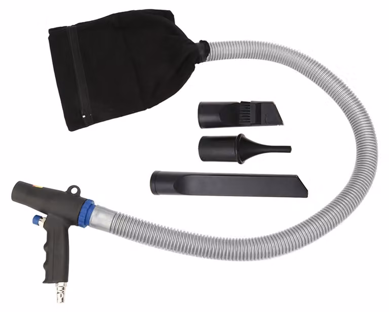 Kit per pistola a getto d'aria, alta pressione, con ugelli da 22 cm, 12 cm e 11 cm, a doppia funzione, per la pulizia