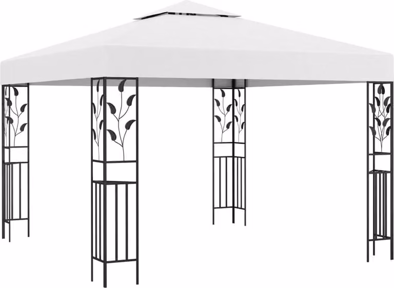 Il Padiglione Living Store 3x3 m Bianco 180 g/m²