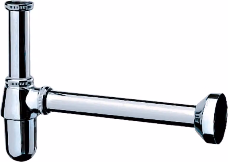 Sifone per tazza hansgrohe facile da installare, cromato, 1 pezzo.