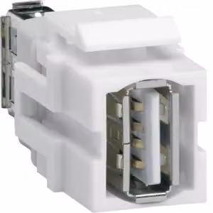 Modulo Keystone USB, da presa USB 2.0 tipo A a presa USB 2.0 tipo A