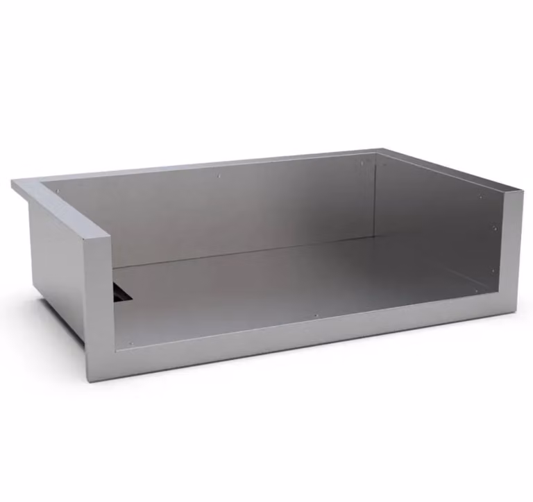 Rivestimento in acciaio inox per incasso Liner 30 per plancha Brabura