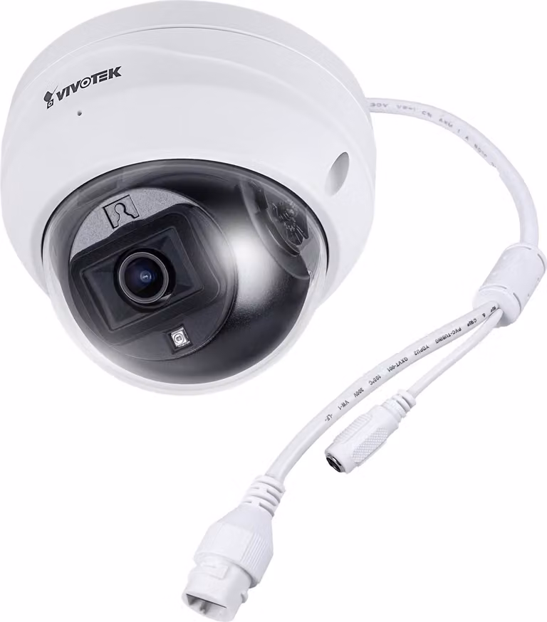 VIVOTEK C-SERIE FD9369 Telecamera IP a cupola fissa da 2 MP, per esterni, IR, PoE, 2,8 mm, IP66