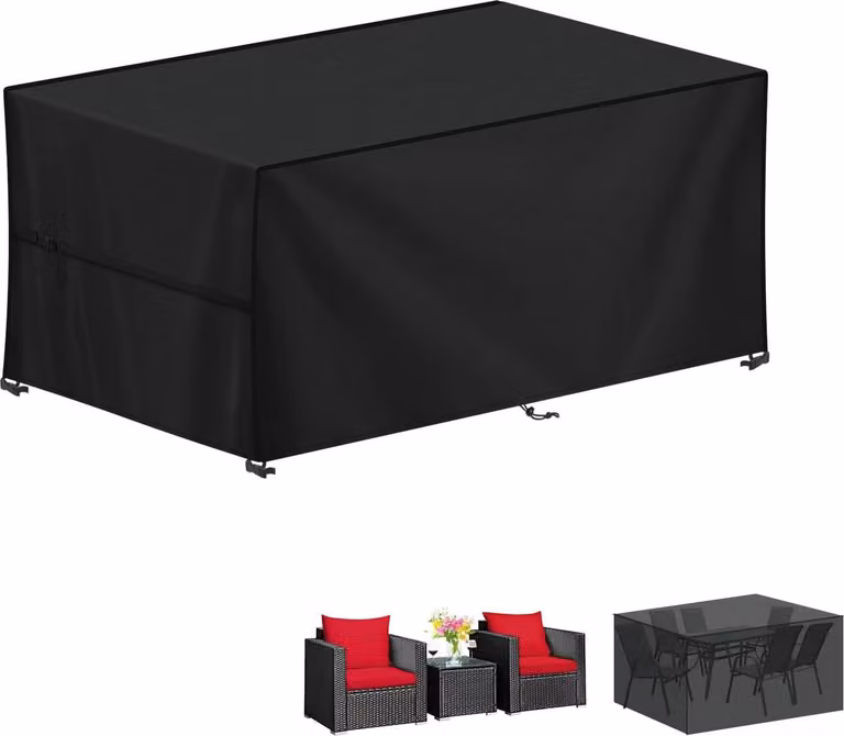 Copertura per mobili da giardino - Copertura protettiva per mobili da giardino, 150 x 90 x 90 cm