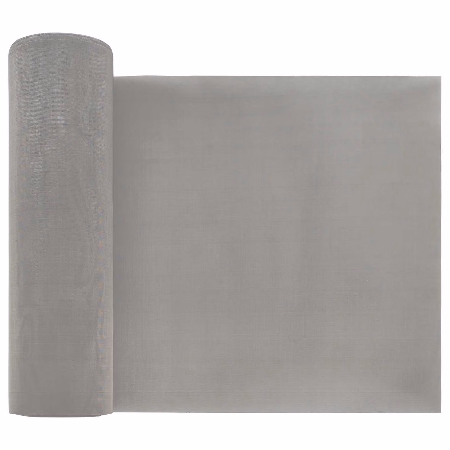 Rete per schermatura vidaXL in acciaio inossidabile argento, L: 500 cm, H: 20 cm
