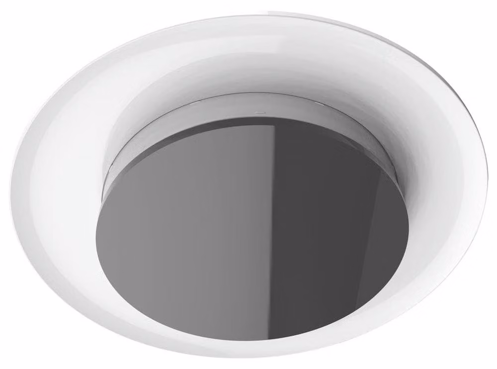 Lampada a LED rotonda da parete, grado di protezione IP65, 10W, luce bianca fredda, per interni ed esterni