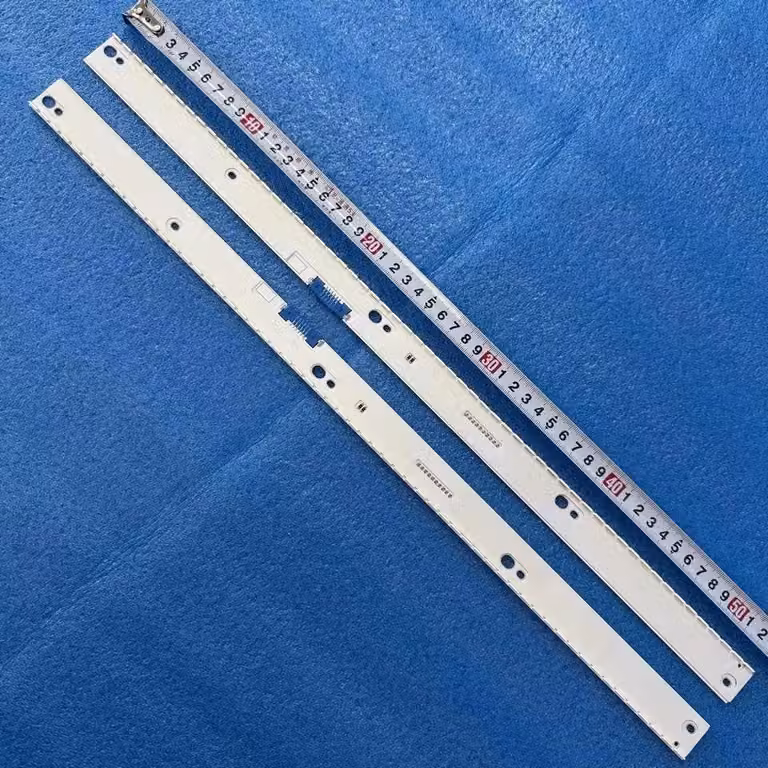 Striscia di retroilluminazione a LED, lunghezza 533 mm, alimentazione a corrente continua, compatibile con diversi modelli di TV, flusso luminoso 60,