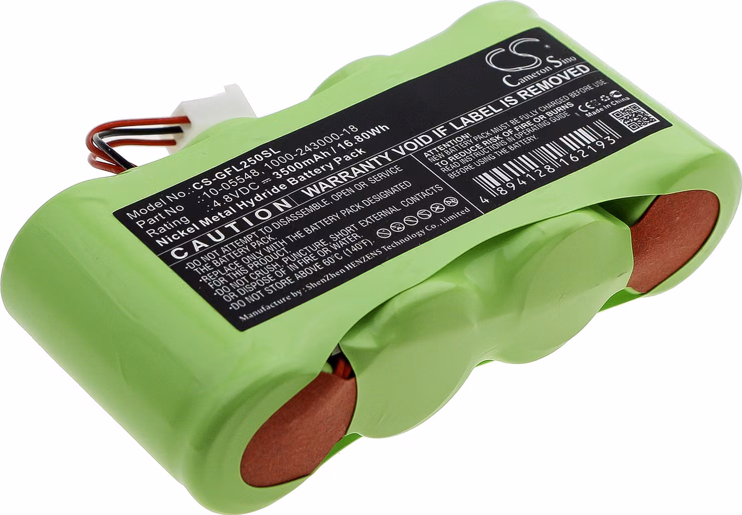 TECHTEK Batteria compatibile con [Geo-Fennel] Fennel FL 250 VA-N, LX250, METLAND FL250VA, Rotationslaser FL 1000, Rotationslaser FL 200AN, Rotationsl