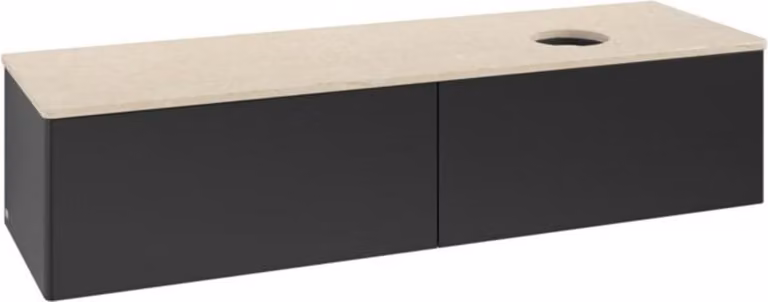 V&B Mobiletto senza struttura frontale - illuminazione Antao 160x50cm, WBP-colore botti., bla m Lac