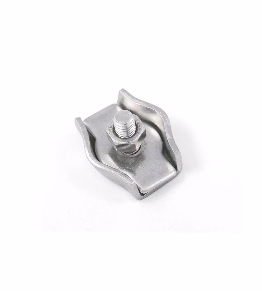 Morsetto "Simplex" per funi 10 mm. acciaio zincato